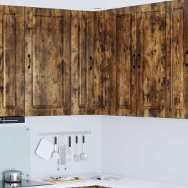 Virtuves Sienas Skapītis Dūmaka Ozols 57 X 57 X 100 Cm Vidaxl