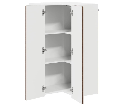 Virtuves Sienas Skapītis Ar Durvīm Brūns Ozols 57 X 57 X 100 Cm Vidaxl