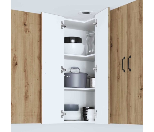 Virtuves Sienas Skapītis Artisānā Ozols 57 X 57 X 100 Cm Vidaxl