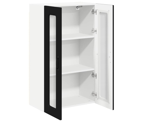 Virtuves Sienas Skapītis Ar Plauktu Melna 60 X 31 X 100 Cm Vidaxl