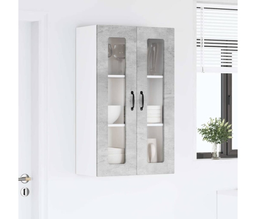 Virtuves Sienas Skapītis Betona Pelēks 60 X 31 X 100 Cm Vidaxl