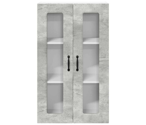 Virtuves Sienas Skapītis Betona Pelēks 60 X 31 X 100 Cm Vidaxl