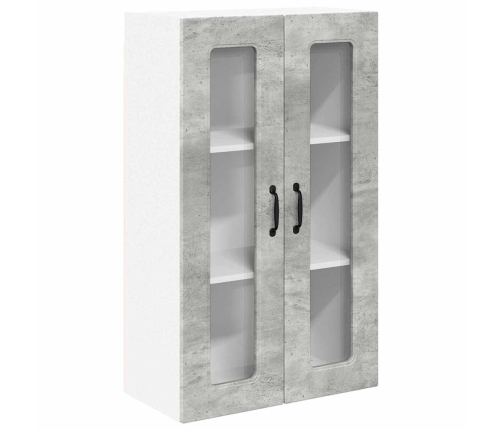 Virtuves Sienas Skapītis Betona Pelēks 60 X 31 X 100 Cm Vidaxl