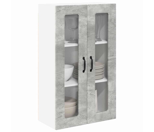 Virtuves Sienas Skapītis Betona Pelēks 60 X 31 X 100 Cm Vidaxl