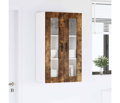 Virtuves Sienas Skapītis Dūmaka Ozols 60 X 31 X 100 Cm Vidaxl