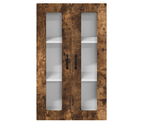 Virtuves Sienas Skapītis Dūmaka Ozols 60 X 31 X 100 Cm Vidaxl