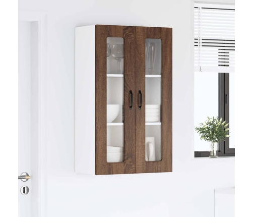 Virtuves Sienas Skapītis Ar Durvīm Brūns Ozols 60 X 31 X 100 Cm Vidaxl
