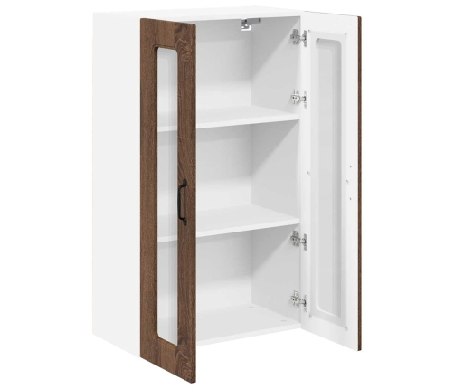 Virtuves Sienas Skapītis Ar Durvīm Brūns Ozols 60 X 31 X 100 Cm Vidaxl