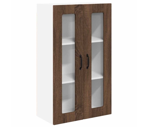 Virtuves Sienas Skapītis Ar Durvīm Brūns Ozols 60 X 31 X 100 Cm Vidaxl
