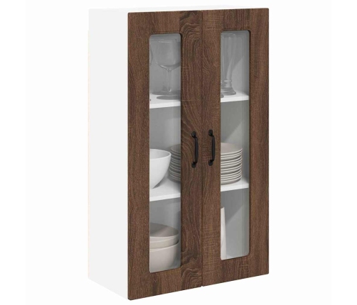 Virtuves Sienas Skapītis Ar Durvīm Brūns Ozols 60 X 31 X 100 Cm Vidaxl