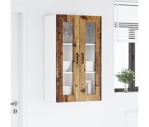 Virtuves Sienas Skapītis Ar Plauktu Vecs Koks 60 X 31 X 100 Cm Vidaxl