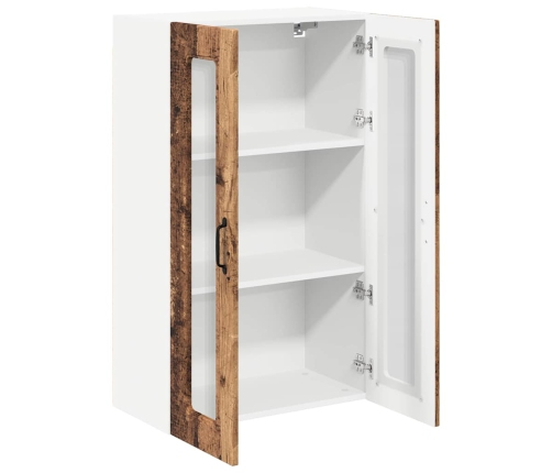 Virtuves Sienas Skapītis Ar Plauktu Vecs Koks 60 X 31 X 100 Cm Vidaxl