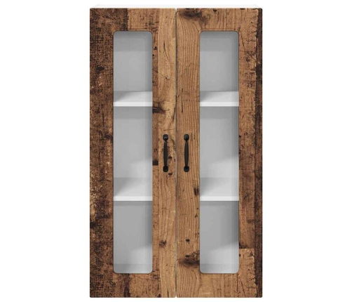 Virtuves Sienas Skapītis Ar Plauktu Vecs Koks 60 X 31 X 100 Cm Vidaxl