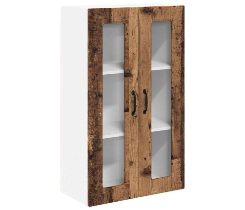 Virtuves Sienas Skapītis Ar Plauktu Vecs Koks 60 X 31 X 100 Cm Vidaxl