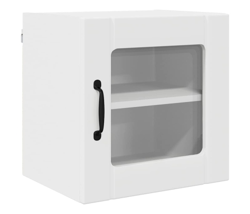 Virtuves Sienas Skapītis Ar Plauktu Balts 40 X 31 X 40 Cm Vidaxl