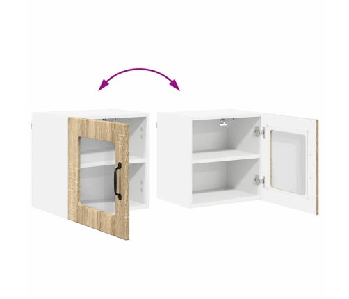 Virtuves Sienas Skapītis 2 Pcs Sonoma Ozols 40 X 31 X 40 Cm Vidaxl