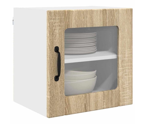 Virtuves Sienas Skapītis 2 Pcs Sonoma Ozols 40 X 31 X 40 Cm Vidaxl