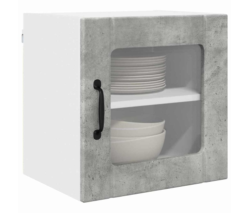 Virtuves Sienas Skapītis Betona Pelēks 40 X 31 X 40 Cm Vidaxl