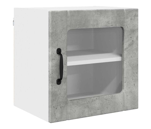 Virtuves Sienas Skapītis 2 Pcs Betona Pelēks 40 X 31 X 40 Cm Vidaxl