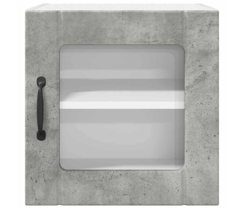 Virtuves Sienas Skapītis 2 Pcs Betona Pelēks 40 X 31 X 40 Cm Vidaxl