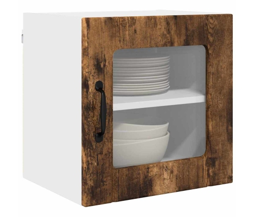 Virtuves Sienas Skapītis 2 Pcs Dūmaka Ozols 40 X 31 X 40 Cm Vidaxl