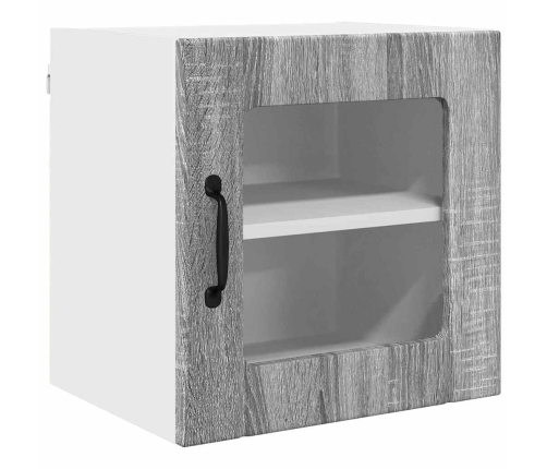 Virtuves Sienas Skapītis 2 Pcs Pelēks Sonoma 40 X 31 X 40 Cm Vidaxl