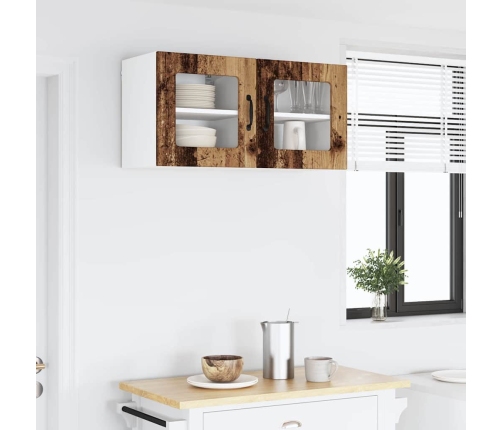 Virtuves Sienas Skapītis 2 Pcs Vecs Koks 40 X 31 X 40 Cm Vidaxl