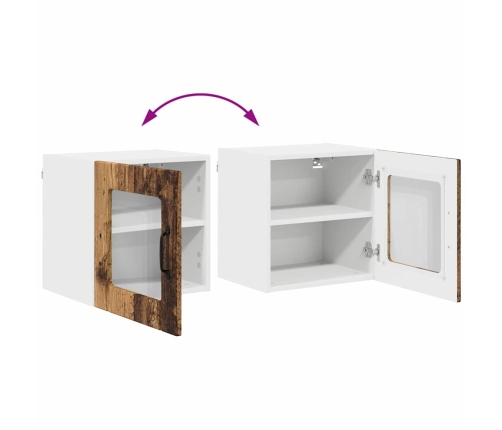 Virtuves Sienas Skapītis 2 Pcs Vecs Koks 40 X 31 X 40 Cm Vidaxl