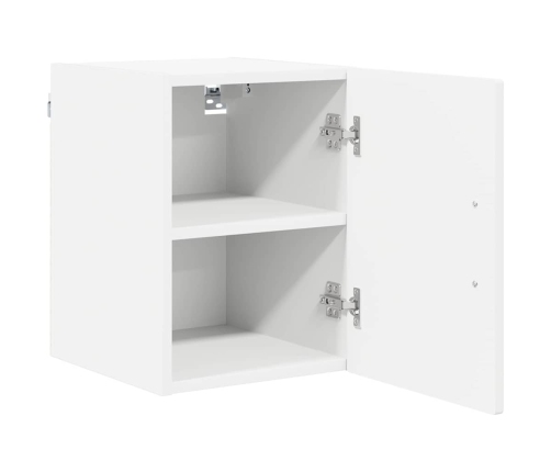 Virtuves Sienas Skapītis Ar Plauktu 2 Pcs Balts 30 X 31 X 40 Cm Vidaxl