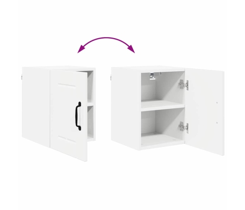 Virtuves Sienas Skapītis 2 Pcs Augsta Spīduma Baltā Krāsa Vidaxl