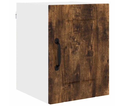 Virtuves Sienas Skapītis 2 Pcs Dūmaka Ozols 30 X 31 X 40 Cm Vidaxl