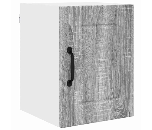 Virtuves Sienas Skapītis 2 Pcs Pelēks Sonoma 30 X 31 X 40 Cm Vidaxl