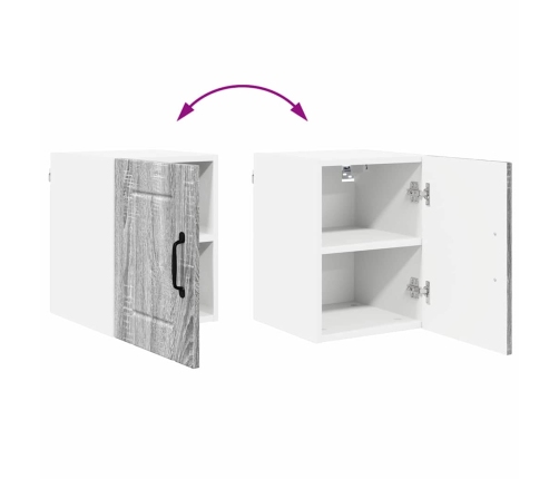 Virtuves Sienas Skapītis 2 Pcs Pelēks Sonoma 30 X 31 X 40 Cm Vidaxl