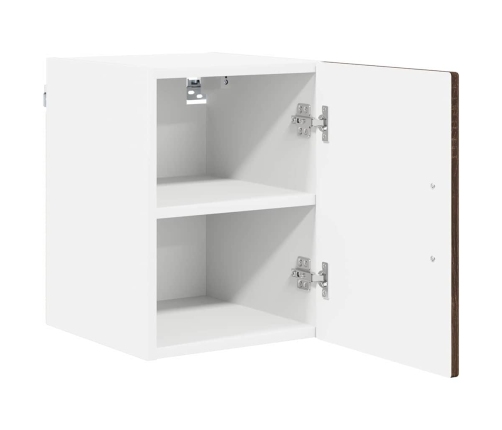 Virtuves Sienas Skapītis 2 Pcs Brūns Ozols 30 X 31 X 40 Cm Vidaxl