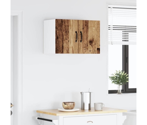 Virtuves Sienas Skapītis Ar Plauktu Vecs Koks 30 X 31 X 40 Cm Vidaxl