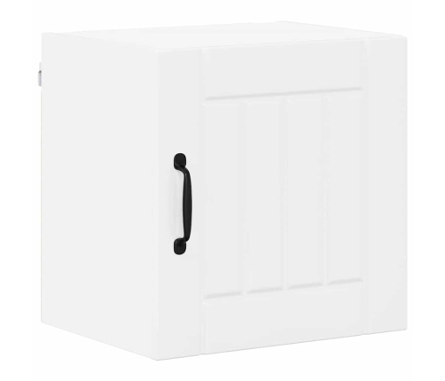 Virtuves Sienas Skapītis Ar Plauktu Augsta Spīduma Baltā Krāsa Vidaxl