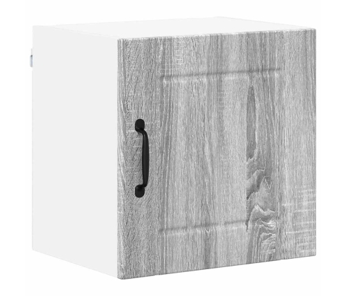 Virtuves Sienas Skapītis 2 Pcs Pelēks Sonoma 40 X 31 X 40 Cm Vidaxl