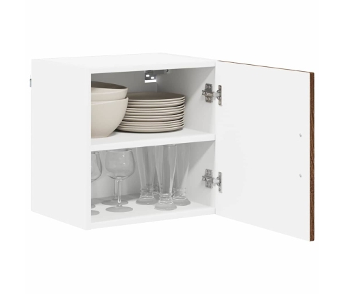 Virtuves Sienas Skapītis 2 Pcs Brūns Ozols 40 X 31 X 40 Cm Vidaxl