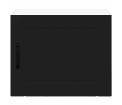 Virtuves Sienas Skapītis Ar Plauktu 2 Pcs Melna 50 X 31 X 40 Cm Vidaxl