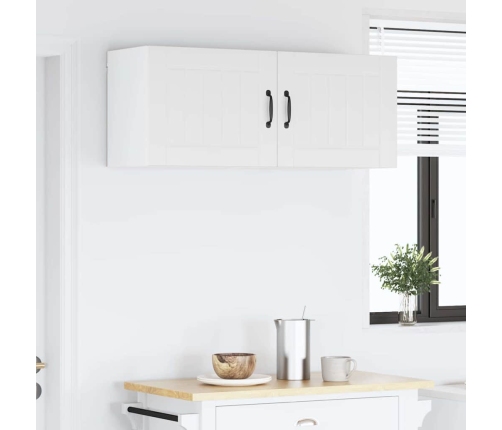 Virtuves Sienas Skapītis 2 Pcs Augsta Spīduma Baltā Krāsa Vidaxl