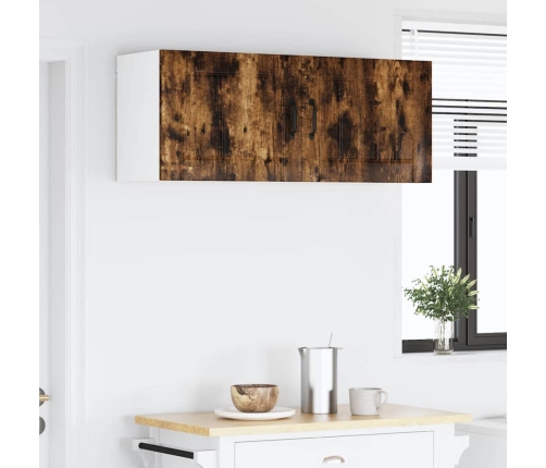 Virtuves Sienas Skapītis 2 Pcs Dūmaka Ozols 50 X 31 X 40 Cm Vidaxl