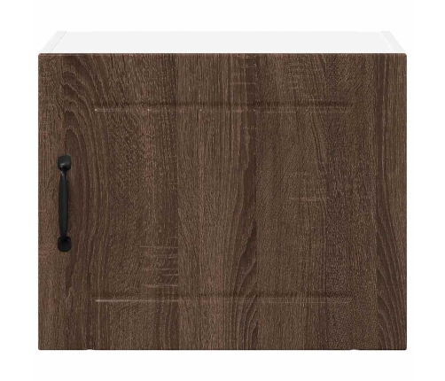 Virtuves Sienas Skapītis 2 Pcs Brūns Ozols 50 X 31 X 40 Cm Vidaxl