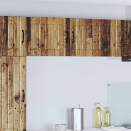 Virtuves Sienas Skapītis 2 Pcs Vecs Koks 50 X 31 X 40 Cm Vidaxl