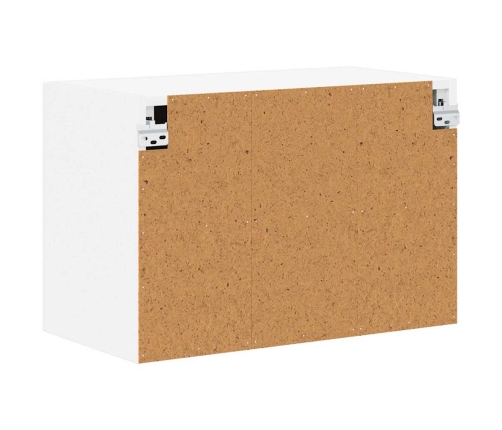 Virtuves Sienas Skapītis Ar Plauktu Balts 60 X 31 X 40 Cm Vidaxl