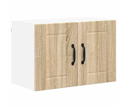 Virtuves Sienas Skapji 2 Pcs Sonoma Ozols 60 X 31 X 40 Cm Vidaxl