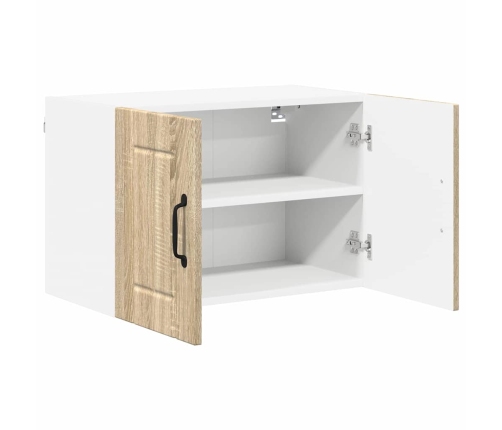 Virtuves Sienas Skapji 2 Pcs Sonoma Ozols 60 X 31 X 40 Cm Vidaxl