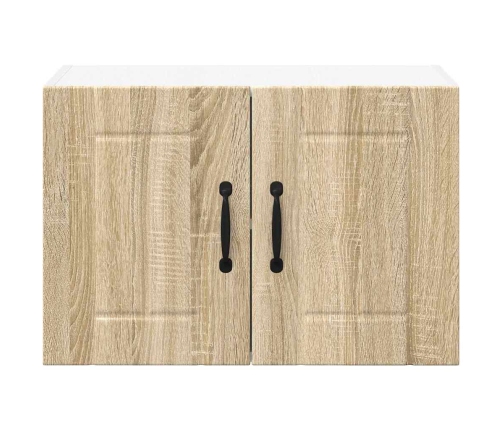 Virtuves Sienas Skapji 2 Pcs Sonoma Ozols 60 X 31 X 40 Cm Vidaxl