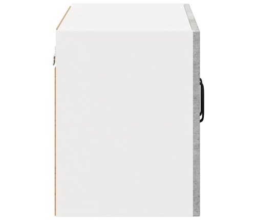 Virtuves Sienas Skapītis Betona Pelēks 60 X 31 X 40 Cm Vidaxl
