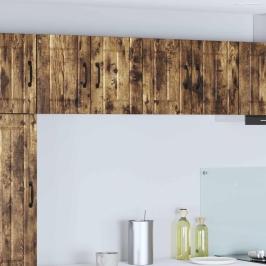 Virtuves Sienas Skapītis Ar Durvīm Dūmaka Ozols 60 X 31 X 40 Cm Vidaxl