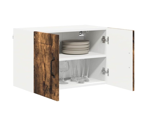 Virtuves Sienas Skapji 2 Pcs Dūmaka Ozols 60 X 31 X 40 Cm Vidaxl